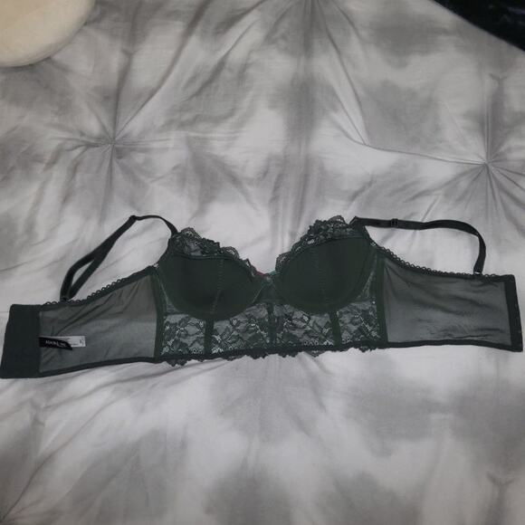 AdoreMe Lisette contour demi cup longline bra 34C - Picture 2 of 4